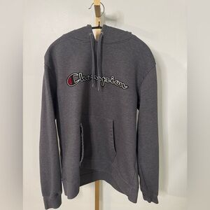 Champion Men's Dark Gray Hoodie